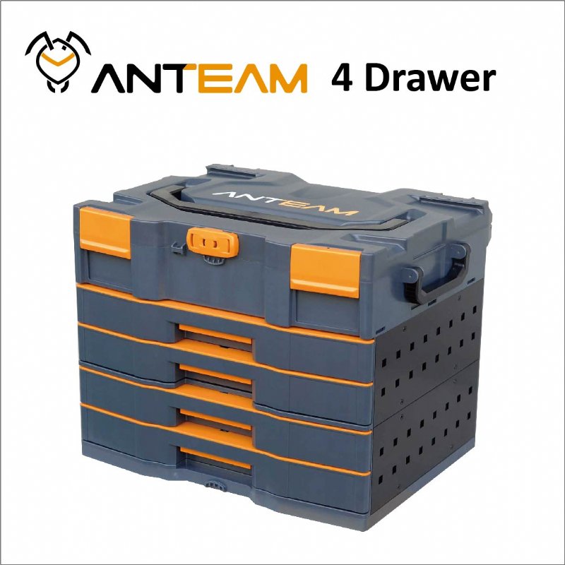 ANTEAM 4 Drawer,  stackable box